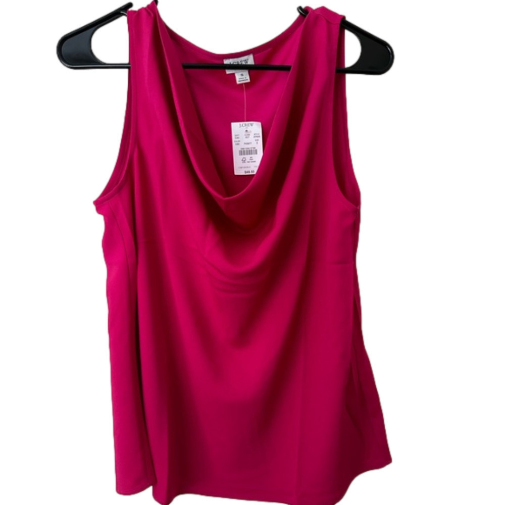 J. Crew pink sleeveless top size s